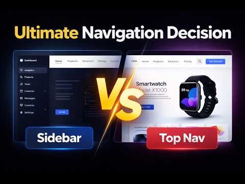 Side Nav vs Top Nav: Which Layout Actually Scales Your SaaS Product Revenue?