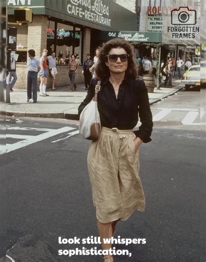 Jackie O’s summer fashion remains iconic — simple, chic, and eternally elegant. Her effortless style continues to inspire generations of women around the world. #fyp #explorepage #fblifestyle | Forgotten Frames