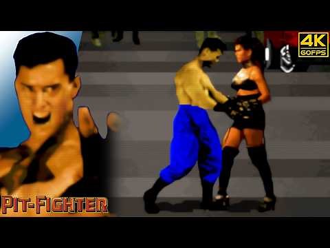 Pit-Fighter - Kato (Arcade / 1990) 4K 60FPS