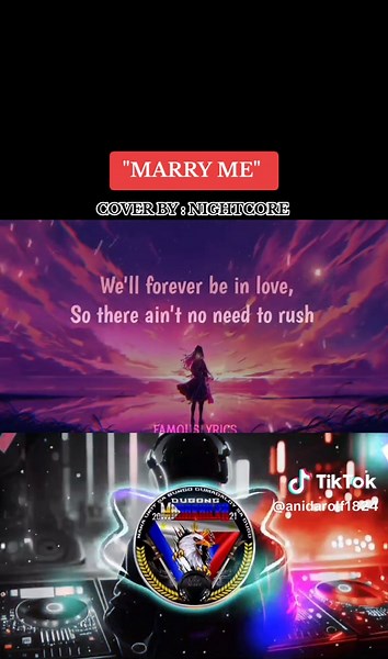 Marry Me Cover by Nightcore – Lyrical Transformation