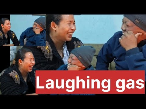 Laughing gas// let's laugh together#Husband and wife theory