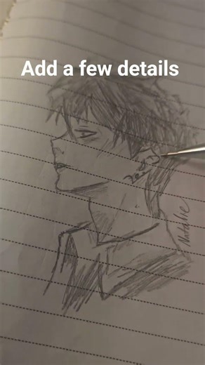 How to draw a side profile! :D