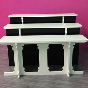 Custom-designed cake pop stand for a Greek party. Holds 36 cake pops and easily breaks down for flat storage! | Cake Pop Stand Co. | Facebook