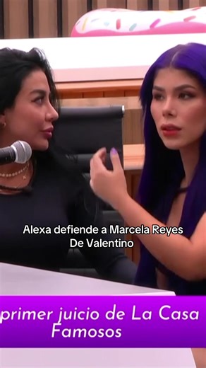 Alexa Torres defiende a Marcela Reyes en la Casa de los Famosos