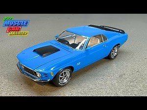 Monogram 1970 Ford Mustang Boss 429 Build