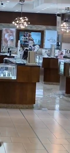 2nd robbery at Paris Jewellers in Oshawa Centre. My employee took this video. Happened around 45 minutes ago. | Sahar Luna Danish