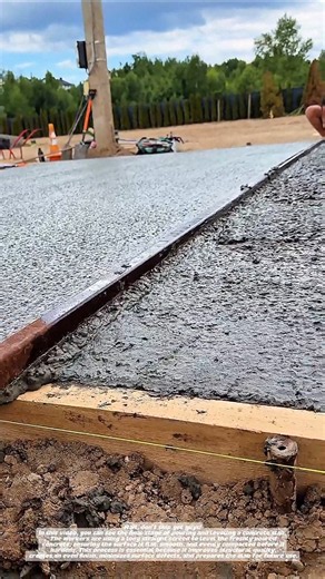 Perfect Concrete Slab Finishing Process.