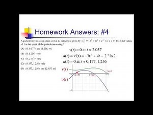 Motion (Derivative-Based): Problem Set #2