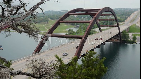 10 Pennybacker bridge Austin Lake McDonald Colorado River Texas