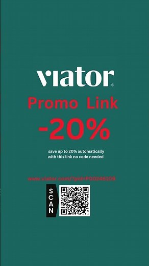 Viator-Promo-Code ( 2025 ) save 20%