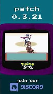 Pokémon Hoenn's Last Wish - Patch 0.3.21