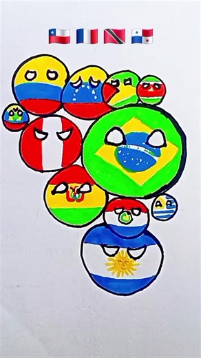 How to Draw Flag Map of Chile, Panama, and More