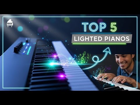TOP 5 Best Lighted Keyboard Pianos 2025 | The Easiest Way to Learn Your Favorite Songs!