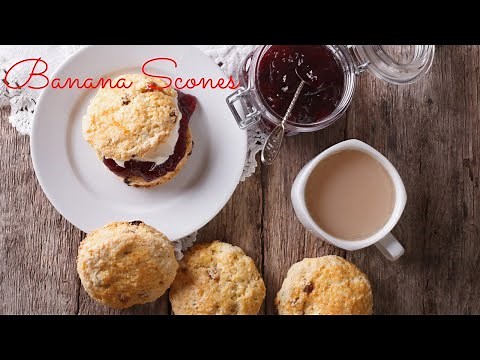HOW TO MAKE EASY SCONES| Banana Scones Recipe