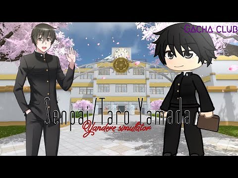 Making Senpai/Taro Yamada From Yandere Simulator In Gacha club