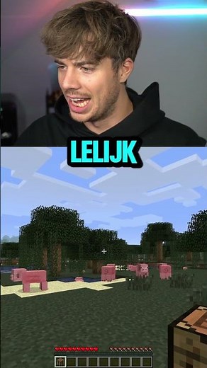 Eerste Versie Van Minecraft Spelen!