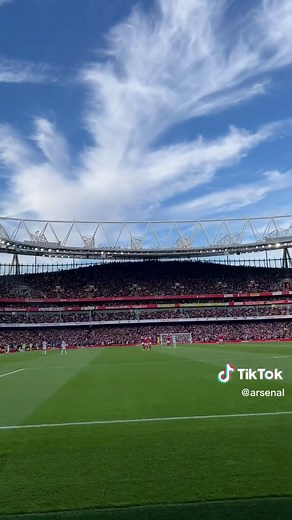 That matchday sound! 😍 #Arsenal #AFC #PremierLeague #PL #Football