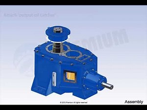 Premium Transmission Cooling Tower Gearbox Assembly