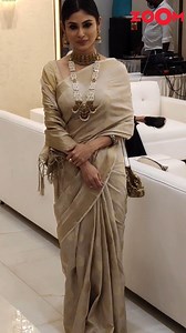 #MouniRoy snapped for Durga Puja celebrations in Santacruz | Zoom TV