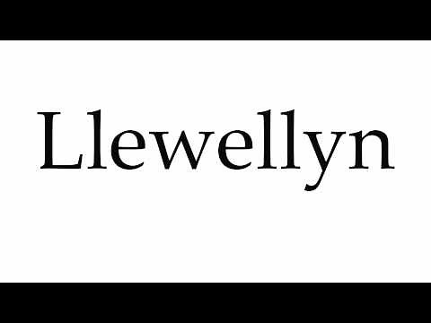 How to Pronounce Llewellyn