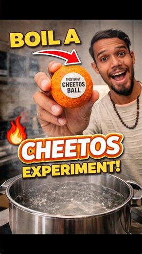 Boiled Cheetos in Water 😱 The Result Shocked Me! #foodart