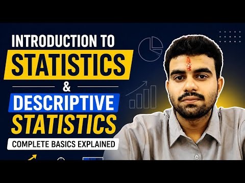 Introduction to STATISTICS || DESCRIPTIVE STATISTICS IIT BS DETAILED REVISION 