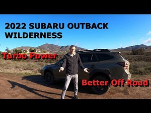 The Subaru Outback Wilderness is REALLY GOOD Off-Road