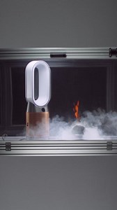 1.4K views | Lab test #2: Crisis management Dyson Hot+Cool™. The proof is in the pudding. *Additional smoke flare added for visual effect #Dyson #GiftedEngineering | Dyson | Facebook