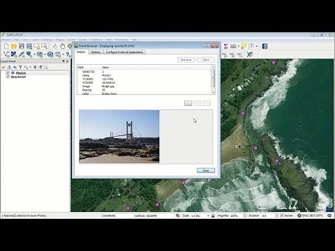 QGIS eVis plugin