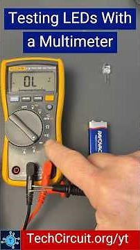 🎬 #140 - Testing LEDs with a Multimeter - How To