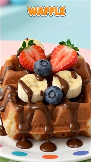 Let’s Make Waffles ! Breakfast Song #cocomelon #toddlerlearning #shorts