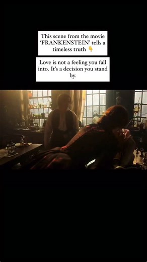 This scene from the movie - ‘Frankenstein’ captures a timeless truth. Love is not a feeling you fall into. It’s a decision you stand by. It is intention. It is the power to choose and to keep choosing that one person. ILMY is a song about that kind of love. Iwo Lokan Mi Yan. Stream now 💛 found.ee/121selahfeaturingremiiandoreoluwatosin_Ilmy.com | 121 SELAH