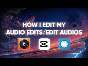 HOW TO MAKE AN AUDIO EDIT ON ANDROID/IOS | TUTORIAL