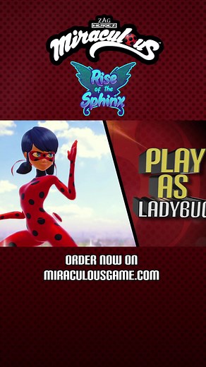 #Miraculous: Rise of the Sphinx, an all-new video game adventure launches 10.25! Learn more: miraculousgame.com #Gaming #MiraculousLadybug