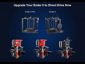 Swap Creality Ender 5/Ender 5 Pro to Direct Drive