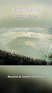 Baseball Nostalgia (early 1930s) [Colorized, Remastered]