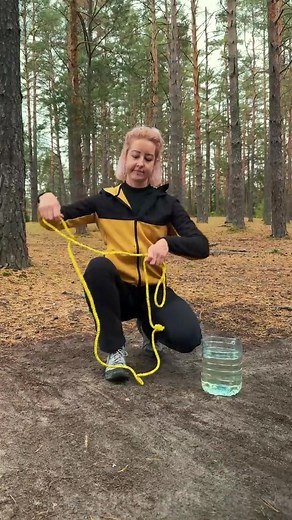 A knot for heavy lifting while camping! | Humor Train