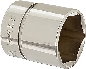 Williams BM-622 3/8 Drive Shallow Socket, 6 Point, 22mm