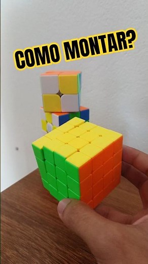 COMO MONTAR O CUBO 4X4? 🤯🧠🔥🚀#cubo4x4 #rubikscube #cubomagico