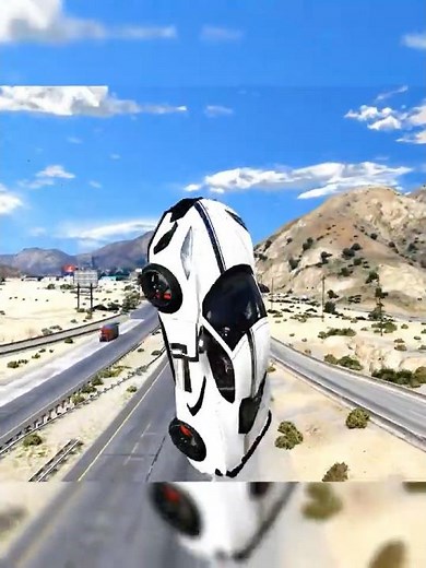 Corvette C8 ile GTA 5’te Akılalmaz Stunt! 😱💨 | GTAV Shorts