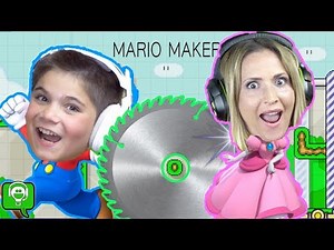 Mario Maker With HobbyMom by HobbyKidsGaming