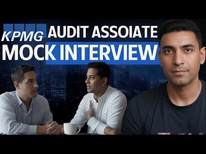 KPMG Mock Interview for Freshers | Audit Associate Role | Full Interview Practice