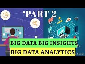 Big Data Big Insights | 1.4 | Part 2 | Big Data Analytics