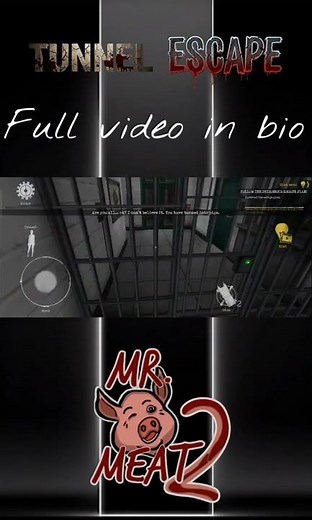 Mr Meat 2 tunnel escape gameplay