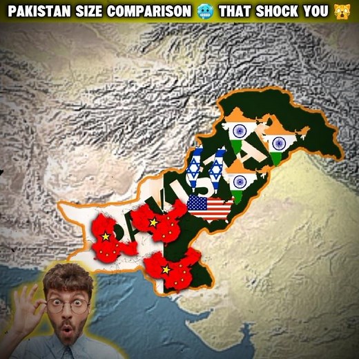 Size Comparison of Pakistan 🤯 that shock you 🇵🇰🥶#shorts#facts#sizecomparison#countryballs#maps