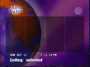 The Weather Network's 1998 EarthWatch local forecast