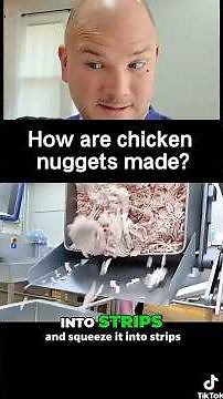 How Mcdonalds Chicken Nuggets are ACTUALLY MADE! Whats inside?