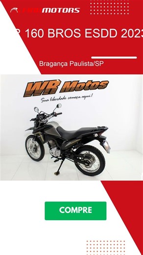 NXR 160 BROS ESDD 2023 à venda em Bragança Paulista/SP - findmotors.com.br