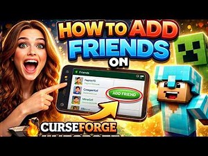 How to Add Friends on CurseForge Minecraft (Play Modpacks Together)