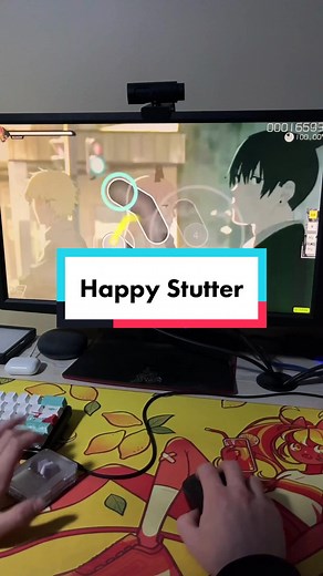 Intense Gameplay in Osu! Rhythm Game